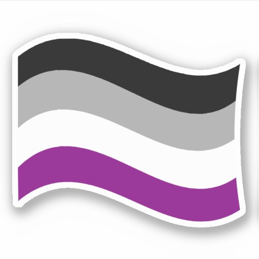 Wachsflagge Aufkleber (Vorderseite)