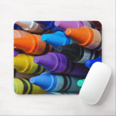 Wachsmalstift Makro Mousepad (Mit Mouse)