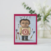 WACHSTUM! 2 POSTKARTE (Stehend Vorderseite)