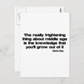 Wachstum aus dem Mittelalter Postkarte (Vorne/Hinten)