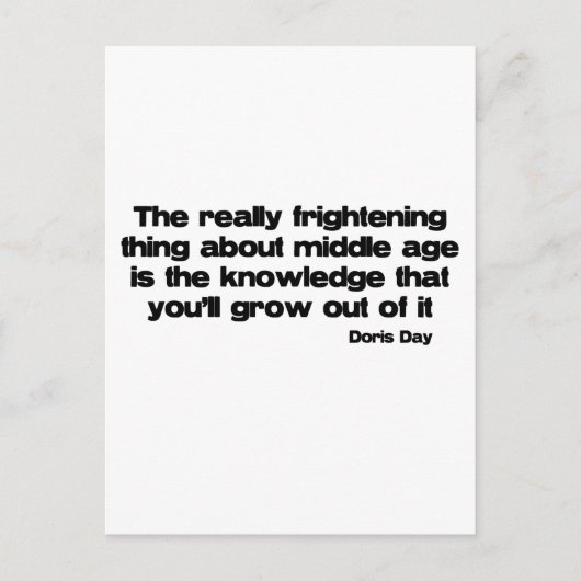 Wachstum aus dem Mittelalter Postkarte (Vorderseite)