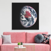 Wachstum der Pflanze auf dem Planeten Erde. Leinwanddruck (Insitu (Wohnzimmer))
