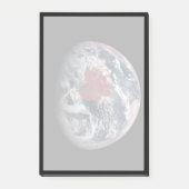 Wachstum der Pflanze auf dem Planeten Erde. Post-it Klebezettel (Vorderseite)