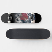 Wachstum der Pflanze auf dem Planeten Erde. Skateboard (Horizontal)