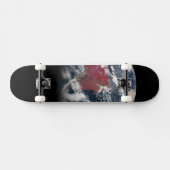 Wachstum der Pflanze auf dem Planeten Erde. Skateboard (Horizontal)