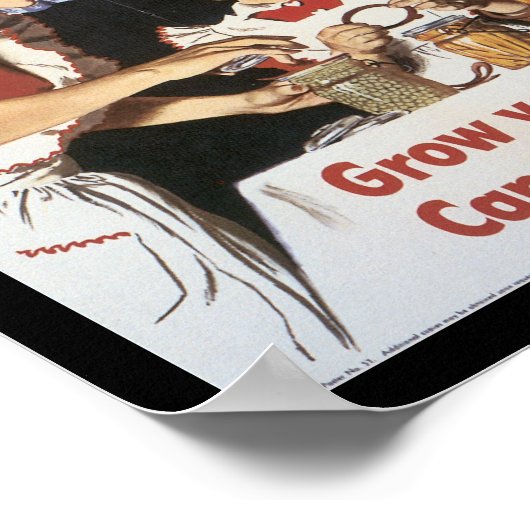 Wachstum des 2. Weltkriegs Poster (Ecke)