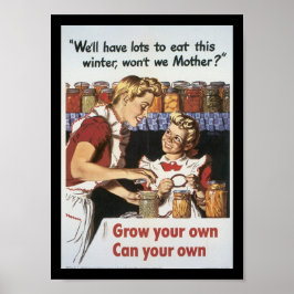 Wachstum des 2. Weltkriegs Poster