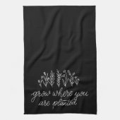 Wachstum dort, wo Sie pflanzen Geschirrtuch (Vertikal)