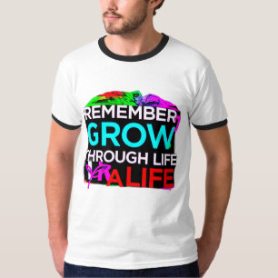Wachstum durch das Leben T - Shirt für Männer und