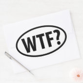 WACHSTUM? Euro Style Car Emblem Ovaler Aufkleber (Umschlag)