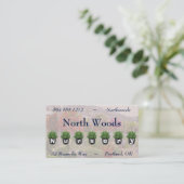 Wachstum Ihres Unternehmens Visitenkarte (Stehend Vorderseite)