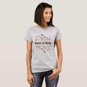 Wachstum in Grace Retro T-Shirt