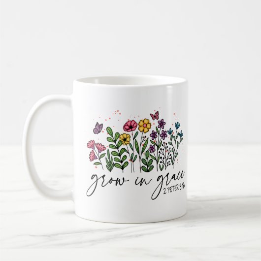 Wachstum in Grace-Tasse Kaffeetasse (Links)