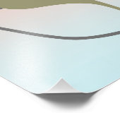 Wachstum innerhalb von Boho Abstrakt Fotodruck (Ecke)