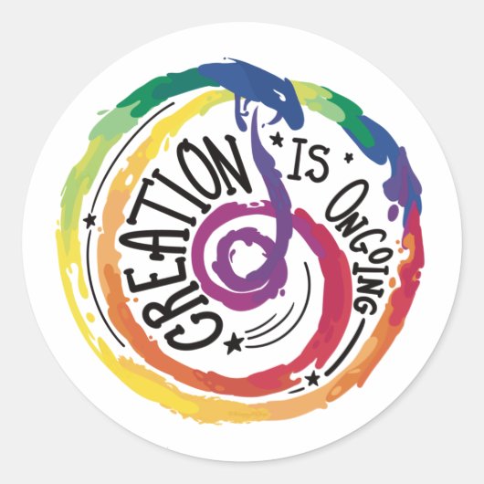 Wachstum Mindset Creativity Stickers (Vorderseite)