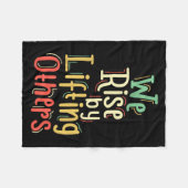 Wachstum Mindset-Lehrer, die wir durch Anheben and Fleecedecke (Vorderseite (Horizontal))