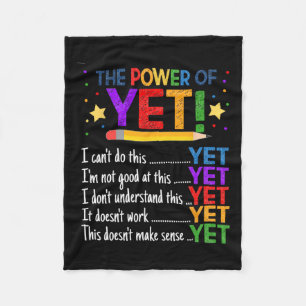 Wachstum Mindset Lehrer Kindness Power von yet Ins Fleecedecke