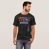 Wachstum Mindset Lehrer Kindness Power von yet Ins T-Shirt (Vorne ganz)