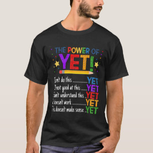 Wachstum Mindset Lehrer Kindness Power von yet Ins T-Shirt