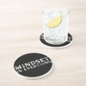 Wachstum Mindset Unternehmer Lehrer Fitness Motiva Getränkeuntersetzer (Seite)