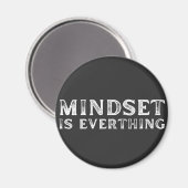 Wachstum Mindset Unternehmer Lehrer Fitness Motiva Magnet (Vorderseite/Rückseite)