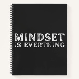 Wachstum Mindset Unternehmer Lehrer Fitness Motiva Notizblock