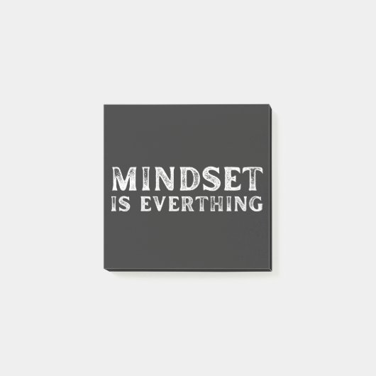 Wachstum Mindset Unternehmer Lehrer Fitness Motiva Post-it Klebezettel (Vorderseite)