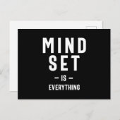 Wachstum Mindset Unternehmer Lehrer Fitness Motiva Postkarte (Vorne/Hinten)