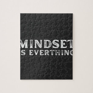 Wachstum Mindset Unternehmer Lehrer Fitness Motiva Puzzle