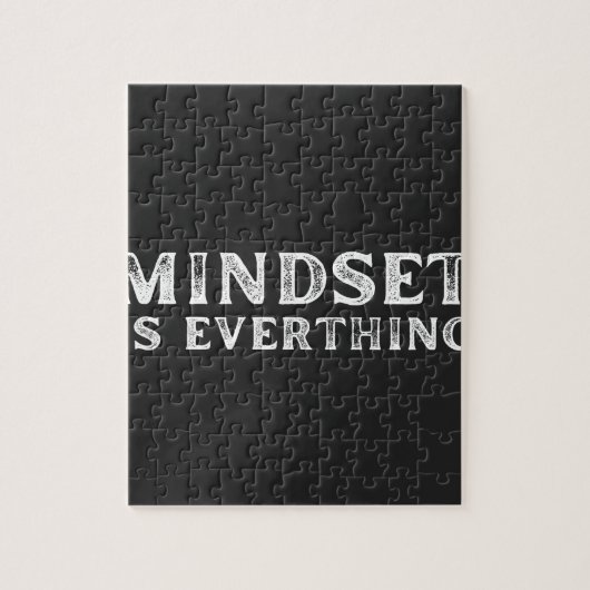 Wachstum Mindset Unternehmer Lehrer Fitness Motiva Puzzle (Vertikal)