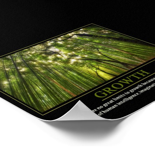 Wachstum Poster (Ecke)
