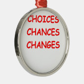 Wachstum Silbernes Ornament (Rechts)