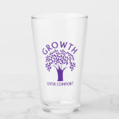 Wachstum über Komfort Glas (Vorderseite)