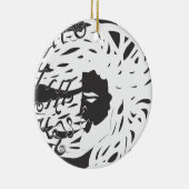 Wachstum und Harmonie Keramik Ornament (Rechts)