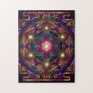 Wachstums-Mandala-Puzzlespiel durch Rachel C. Puzzle
