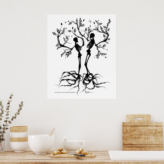 Wachstumsanteil Poster (Küche)