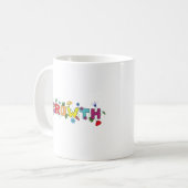 WACHSTUMSBABY BODYSUIT KAFFEETASSE (Vorderseite Links)