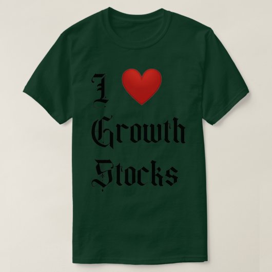 Wachstumsbestände T-Shirt (Design vorne)