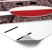 Wachstumsdiagramm für den Affen Poster (Ecke)