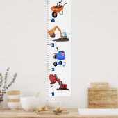 Wachstumsdiagramm für den niedlichen Cartoon Poster (Küche)