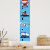 Wachstumsdiagramm für den niedlichen Cartoon Poster (Küche)