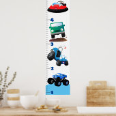 Wachstumsdiagramm für den niedlichen Cartoon Poster (Küche)