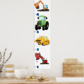 Wachstumsdiagramm für den niedlichen Cartoon Poster (Küche)