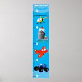 Wachstumsdiagramm für den niedlichen Cartoon Poster (Vorne)