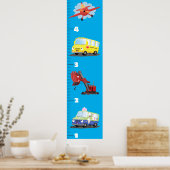 Wachstumsdiagramm für den niedlichen Cartoon Poster (Küche)