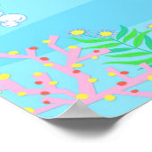 Wachstumsdiagramm für Kinder - im Meer Poster (Ecke)