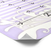 Wachstumsdiagramm - Unsere Princess Herbst Wirbel  Poster (Ecke)