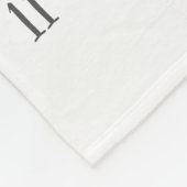 Wachstumsförderer - Meilenstein-Aquarellfarben-Blu Fleecedecke (Ecke)