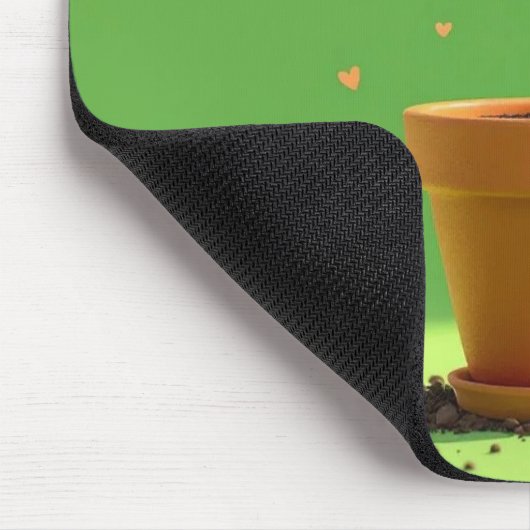 Wachstumslohn des Lehrers Mousepad (Ecke)