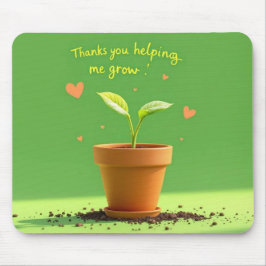 Wachstumslohn des Lehrers Mousepad